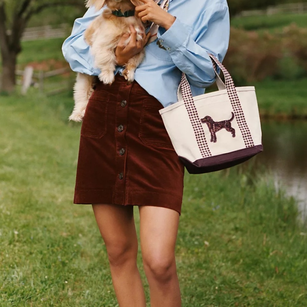 The Colette Corduroy Mini Skirt by Maeve